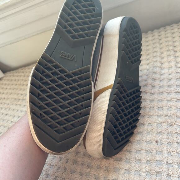 Vans Sk8-Hi Stacked Platform Shoes Women's Size 6.5 Men's Size 5 Gray - Picture 2 of 5